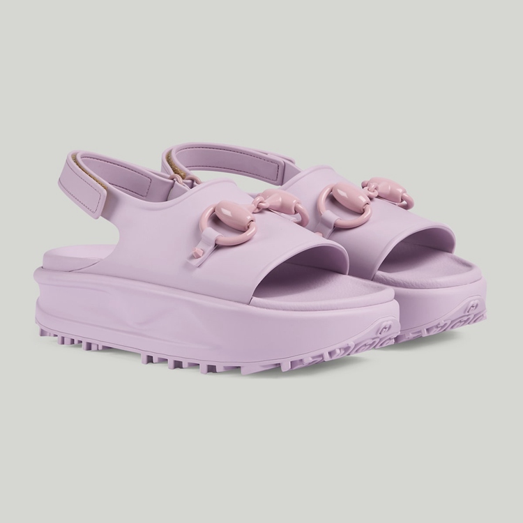 742435.JAAC9.6816.002.100.0000.Light Womens Horsebit flatform sandal